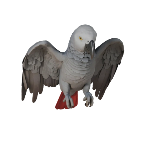 Реалистичная 3D модель жако - rigged PBR ассет для игр