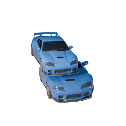 Печатный кабриолет STL 3D модель для коллекционных предметов и