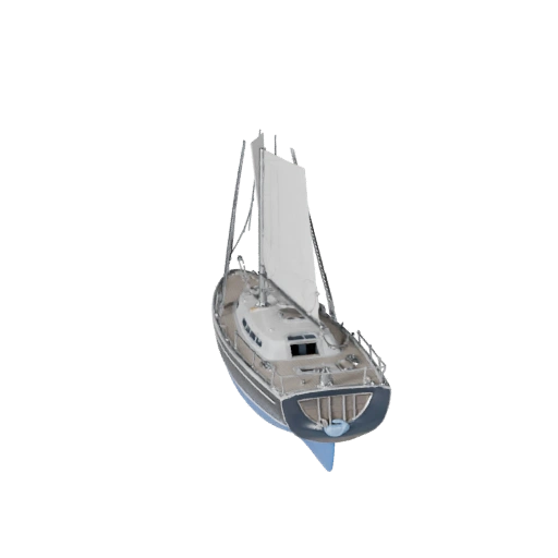 3D модель парусника для Unreal Engine - Готовый игровой ассет