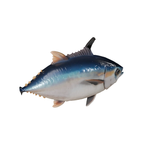 3D модель тунца для Unity - Готовый игровой ассет, FBX | Без роялти