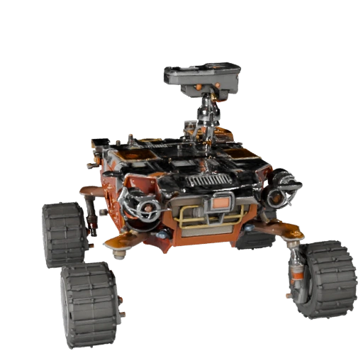 3D модель марсохода для Blender и игр - реалистичный PBR