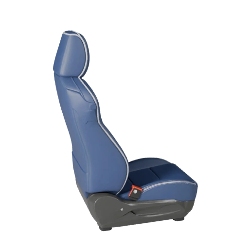 Modelo 3D de Cadeirinha de Carro Alto Poligonagem para Renderizações de Estúdio Ativo PBR