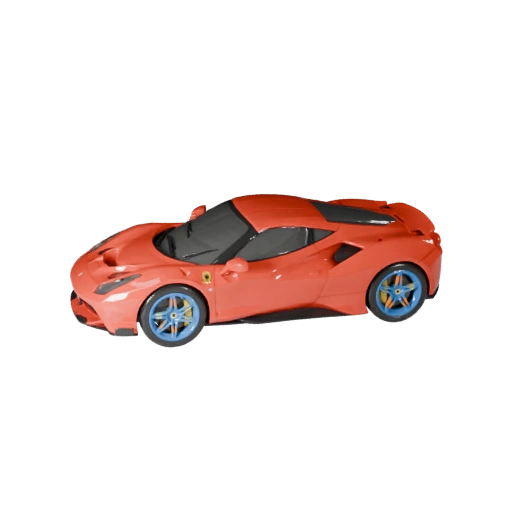 Печатный суперкар в стиле феррари STL 3D модель для