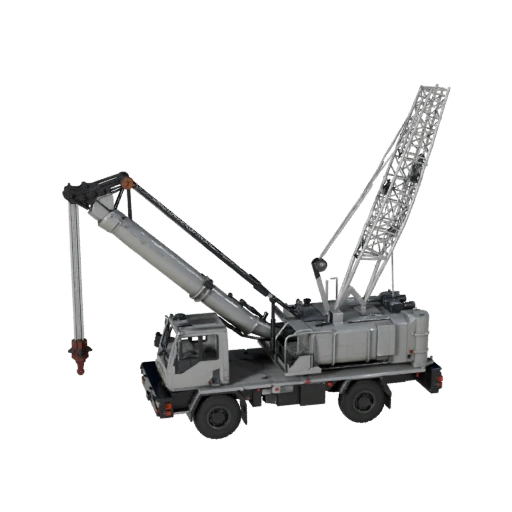 Мобильный кран 3D модель для Blender и игр - Реалистичный PBR