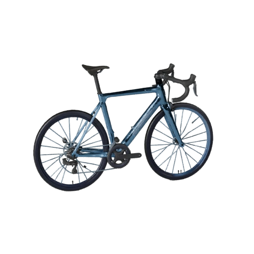 Низкополигональный шоссейный велосипед 3D модель для игр Unity и Unreal