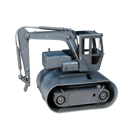 Высокополигональный каток 3D модель для студийных рендеров - PBR