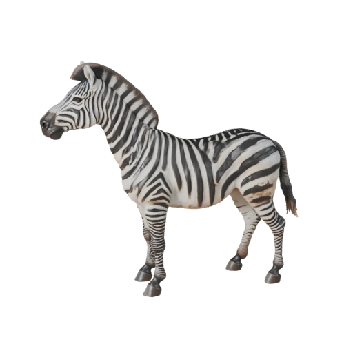 3D модель зебры для Unity - Готовый игровой ассет, FBX | Бесплатно