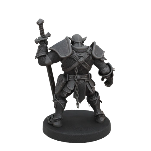 Фэнтези гоблин лучник миниатюра STL - Орда