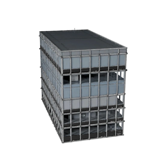 Modello 3D Facciata a Muro Tenda - Asset Realistico per Archviz