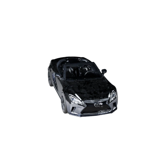 3D модель кабриолета для Unreal Engine - Готовый игровой ассет