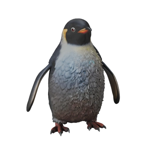Реалистичный 3D пингвин - rigged PBR ассет для игр | PBR