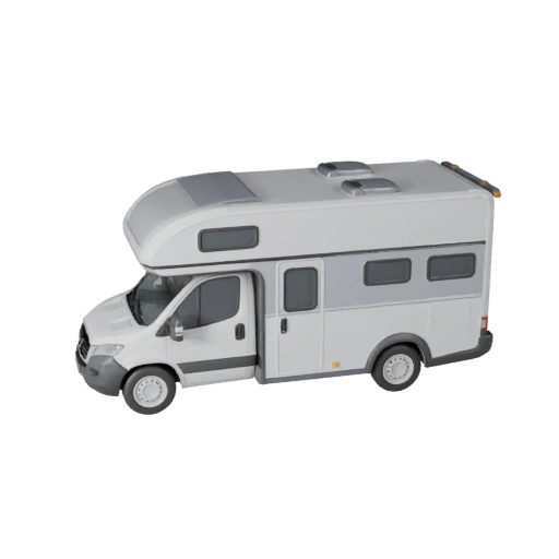 3D модель дома на колесах для Unreal Engine - Готовый игровой ресурс