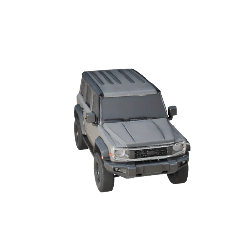 نموذج سيارة دفع رباعي متقاطعة ثلاثي الأبعاد لوحدة Unity - أصل لعبة منخفض المضلع