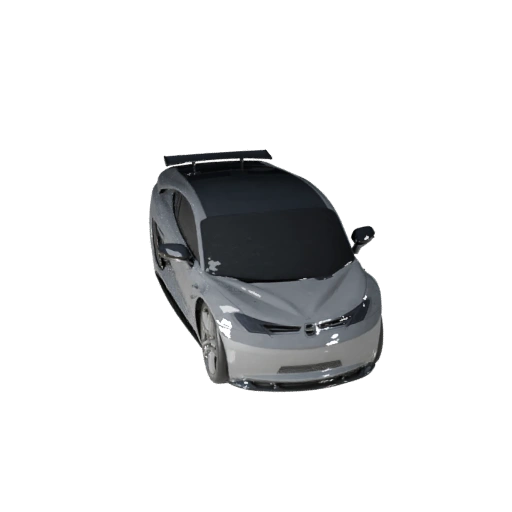 3D модель суперкара для Blender - готовый к рендерингу ассет