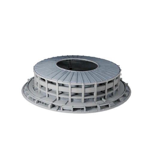 Stadium Exterior 3D Model for Blender - Render Asset