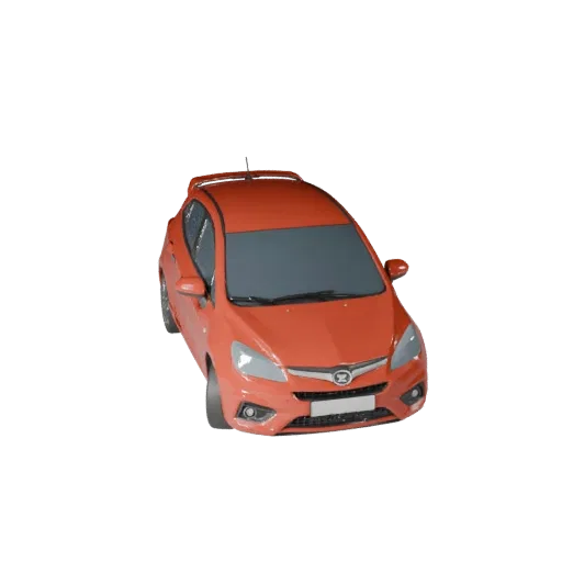3D модель хэтчбека для Blender и игр - PBR актив
