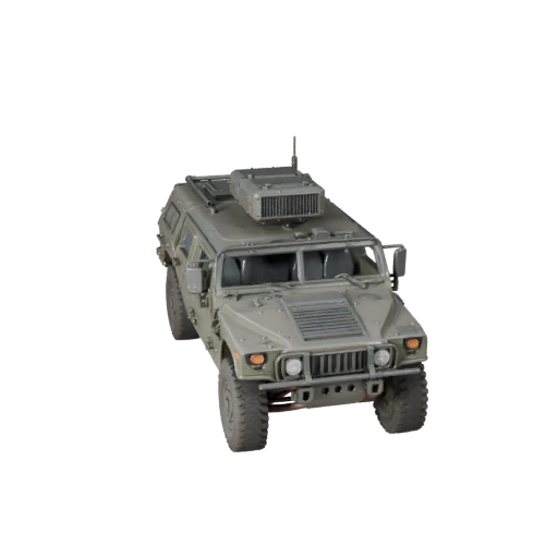 3D модель хамви для Blender и игр - Реалистичный PBR ассет
