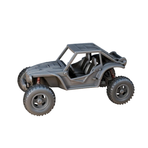 Печатная модель багги STL - Коллекционный дисплей