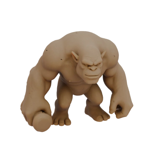 Фэнтези тролль враг миниатюра STL - Выслеживание