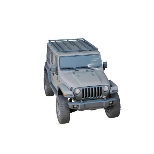 Джип-стиль внедорожник 3D модель для Blender и игр - PBR ассет