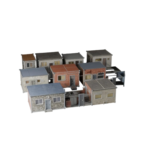 طقم بيت وحدات ثلاثي الأبعاد لـ Unreal - أصل في الوقت الفعلي