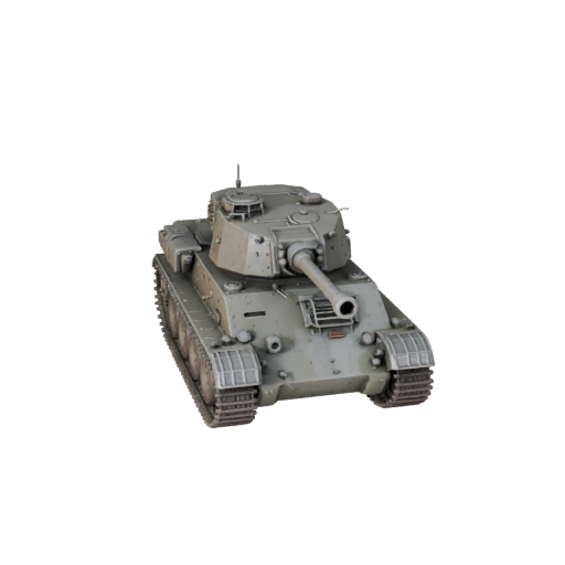 Готовый к игре боевой танк 3D модель для игр в реальном времени - PBR