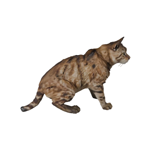 Реалистичная 3D модель ягуара - rigged PBR ассет для игр | PBR