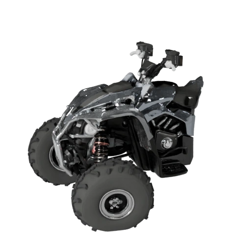 Высокополигональный квадроцикл 3D модель для студийных рендеров