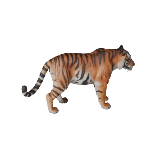 3D модель бенгальского тигра для Unity - Готовый игровой ассет, FBX | PBR