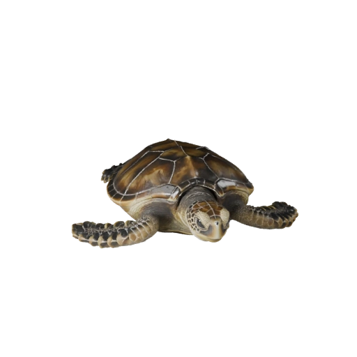 Высокополигональная 3D модель морской черепахи - Детальный STL ресурс для печати