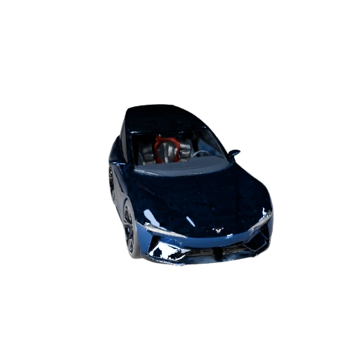 3D модель концепт-кара для Blender - готовый к рендерингу ассет