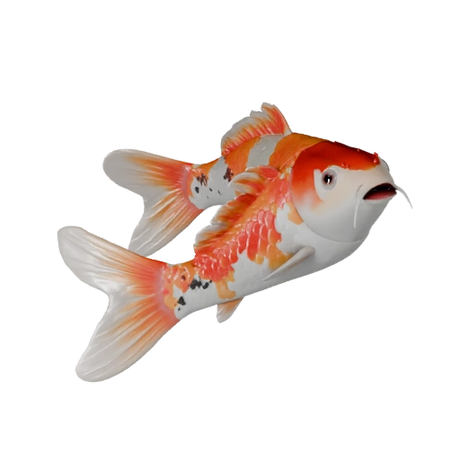 3D модель рыбы кои для Unity - Готовый игровой ассет, FBX | Бесплатно