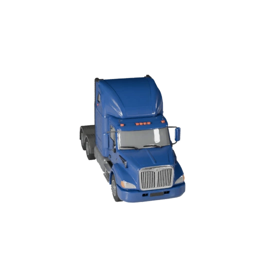 Печатный полуприцеп STL Модель - Коллекционный дисплей