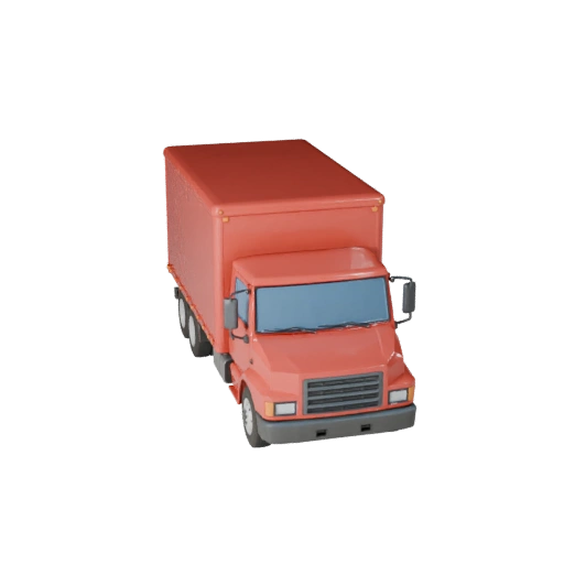 Высокополигональный фургон 3D модель для студийных рендеров PBR (Legacy)