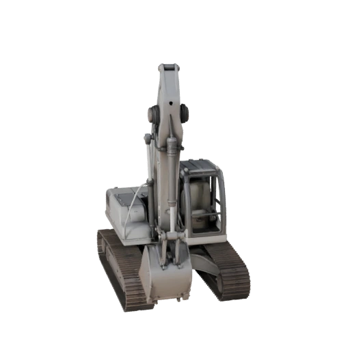 3D модель мини-экскаватора для Unreal Engine - Готов к игре