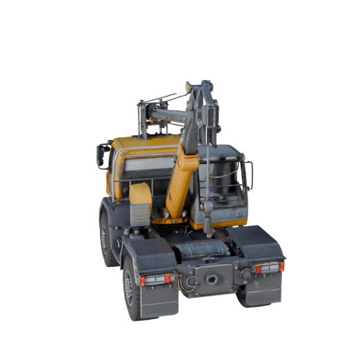 Автокран 3D модель для Unreal Engine - Готовый игровой ассет