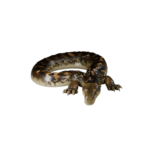 3D модель удава для Unity - Готовый игровой ассет, FBX