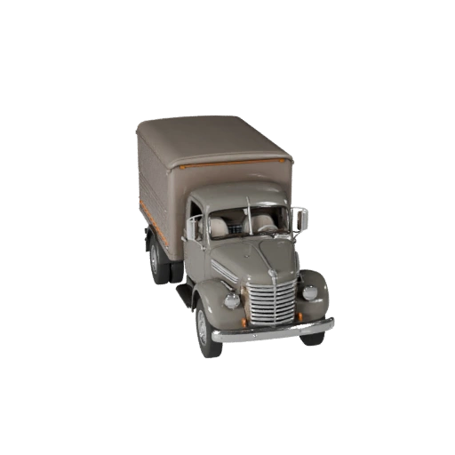 Винтажный грузовик 3D модель для Blender - Реалистичный PBR