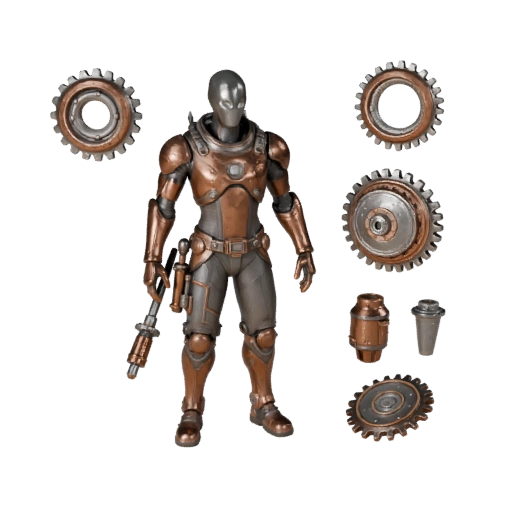 Научная фантастика Персонаж НПС Ученый Модель - с ригом