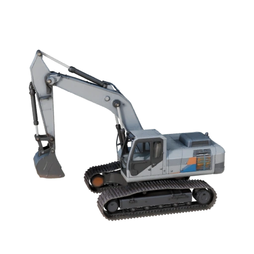 3D модель экскаватора для Unreal Engine - Готовый игровой ассет