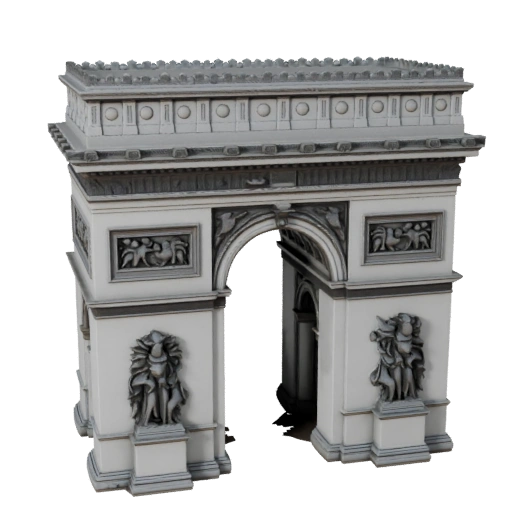 Arco di Trionfo Stampabile Modello 3D STL - Asset in Scala