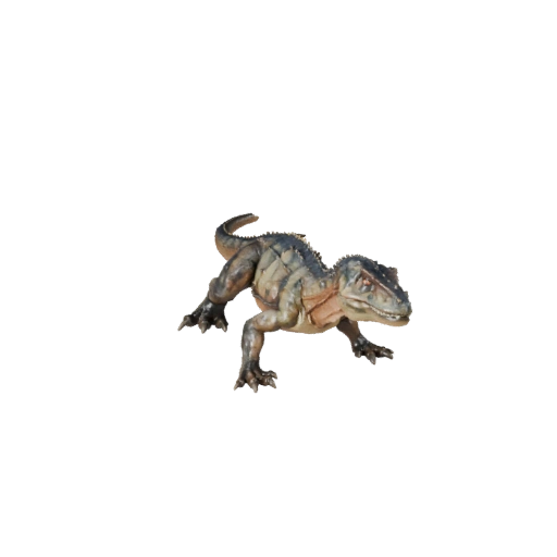 3D модель варана комодского для блендера - PBR ресурс с текстурами