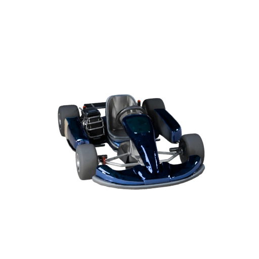 3D модель карта для Blender и игр - PBR ассет