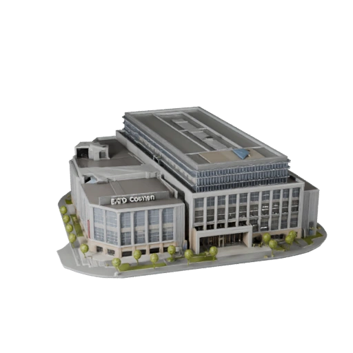 3D модель Экспоцентра для Unreal - Ассет реального времени для сцен UE