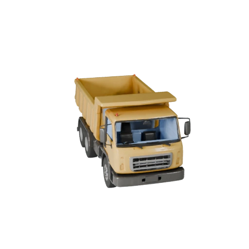 3D модель самосвала для Blender - готовый к рендерингу ассет (Legacy)