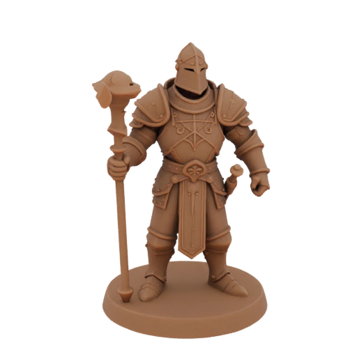 Miniatura STL de Bruxo Medieval