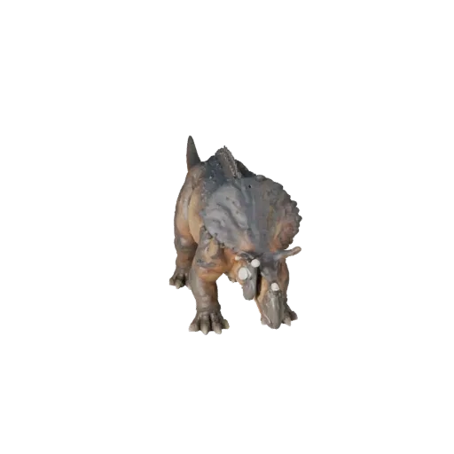 3D модель Анкилозавра, рендер дикой природы сбоку, готовый для Blender ассет животного с профилем челюсти, массой тела, струк