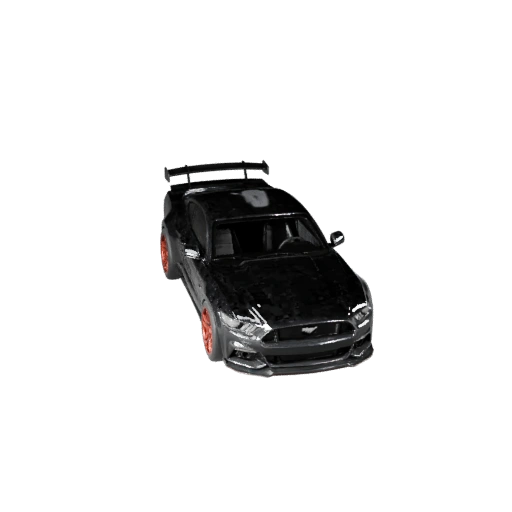 Мускул-кар в стиле мустанга 3D модель - Готов к игре PBR