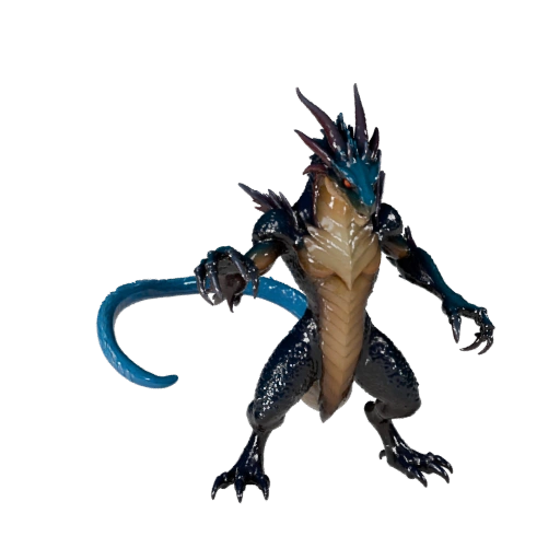 Реалистичный 3D модель василиска - rigged PBR ассет для игр | PBR