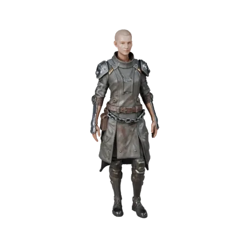 3D персонаж "Sci Fi Arcane NPC Scientist", вид из вьюпорта движка, готовый для Unreal Engine ассет в статичной позе с PBR